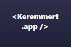 keremmert.app