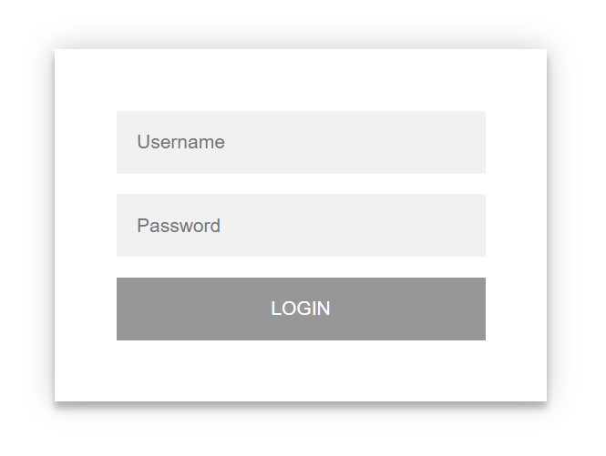 Login Form