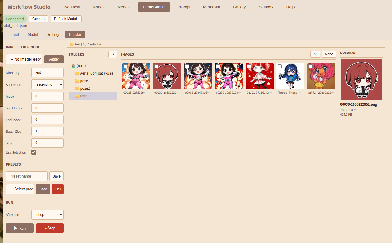 Gen UI Feeder