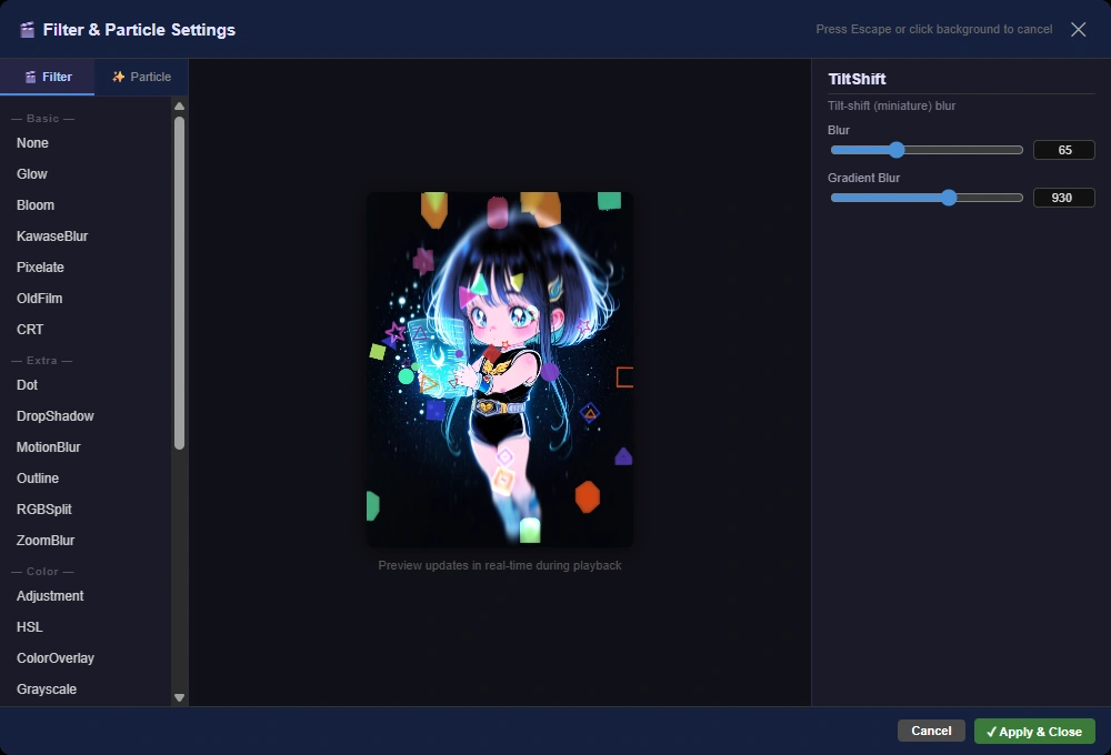 Filter Library