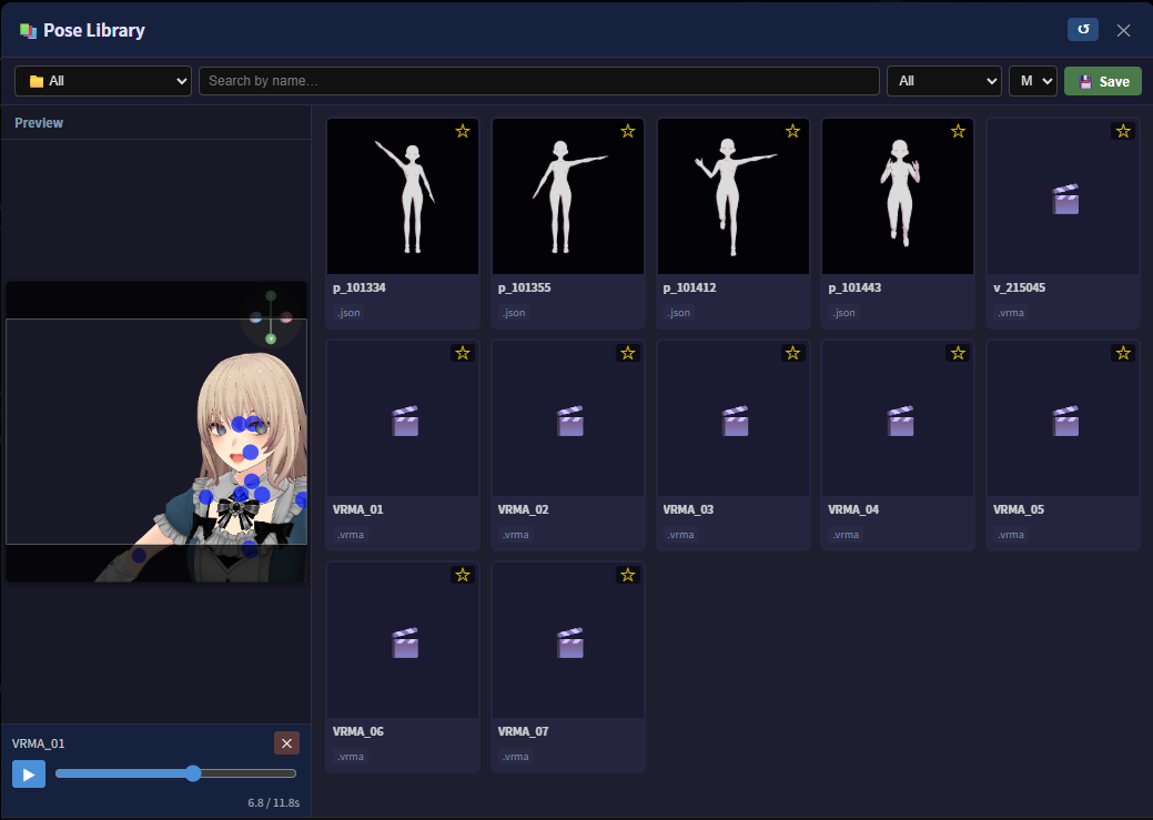 Pose Library