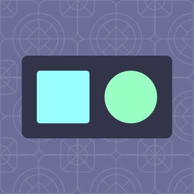Basic composition: square and circle