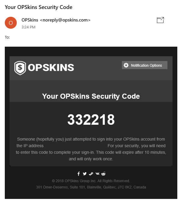 OPSkins - Enable 2FA Step 2