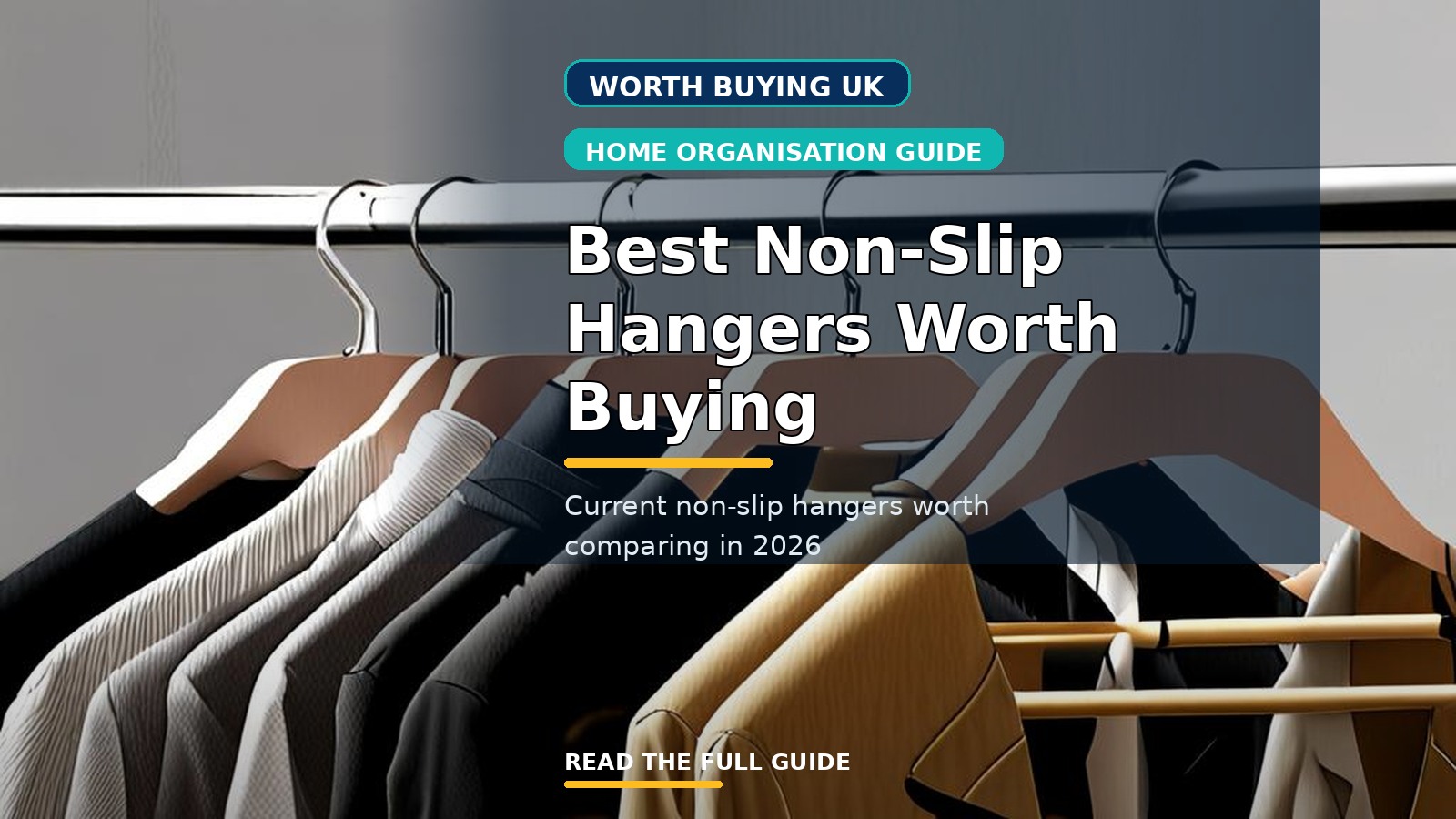 Best Non-Slip Hangers Worth Buying in the UK (2026)