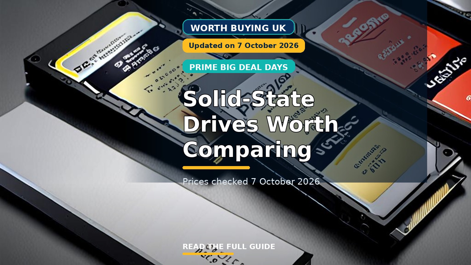 Prime Big Deal Days: Solid-State Drives Worth Comparing in the UK (2026)