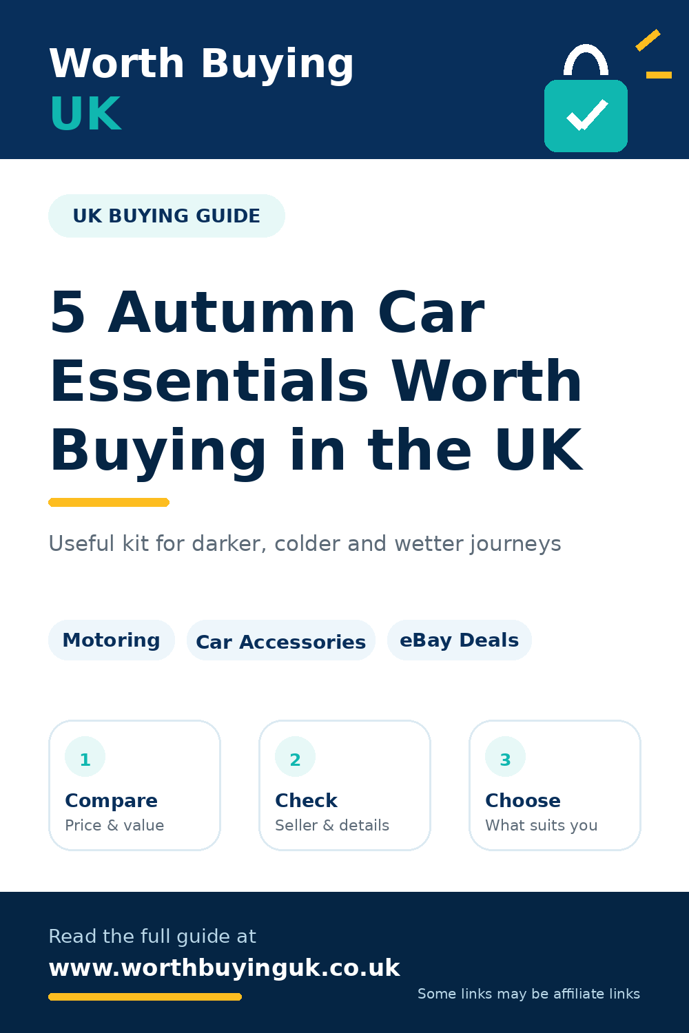 5 Autumn Car Essentials Worth Buying in the UK (2026)