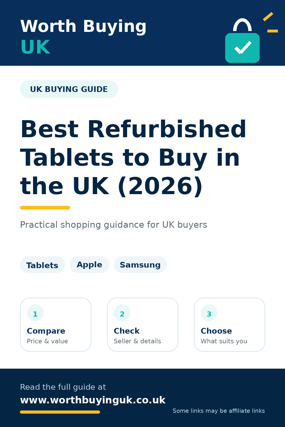 Best Refurbished Tablets to Buy in the UK (2026)