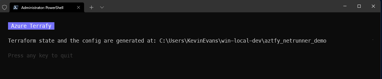 Azure Terrafy