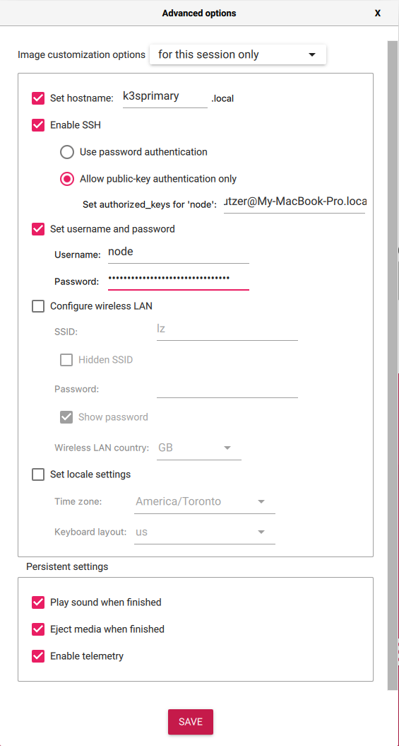 Raspi Config