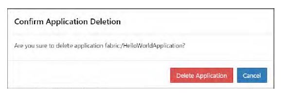 FIGURE 1-16 Confirm Application Deletion dialog box
