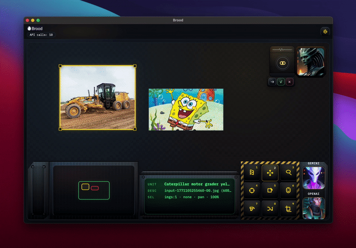 Brood workflow demo