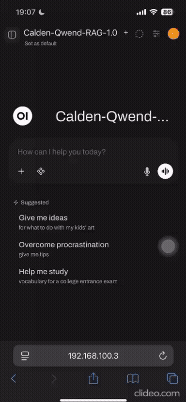 Demo OpenWebUI