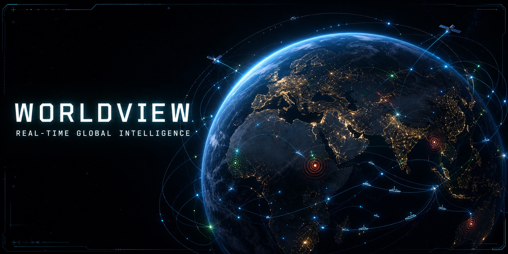 Worldview real-time global intelligence cover