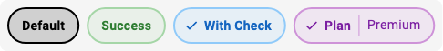Selectable Pills