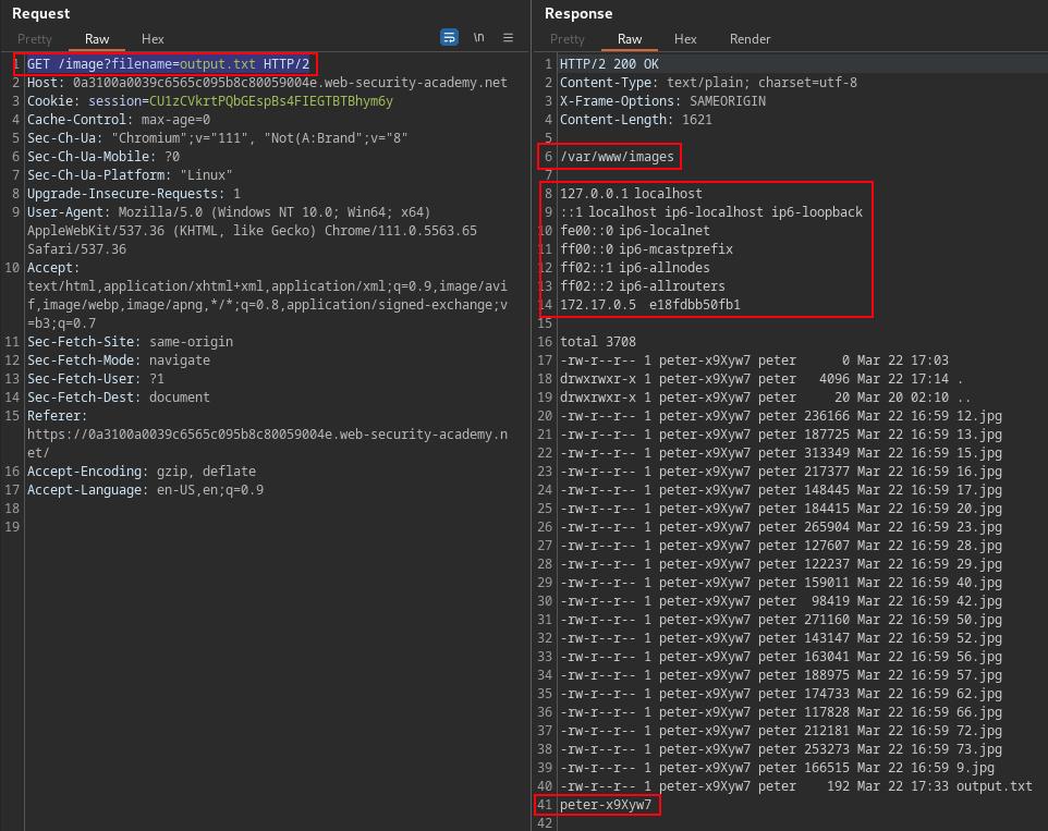 os CMD path traversal lfi