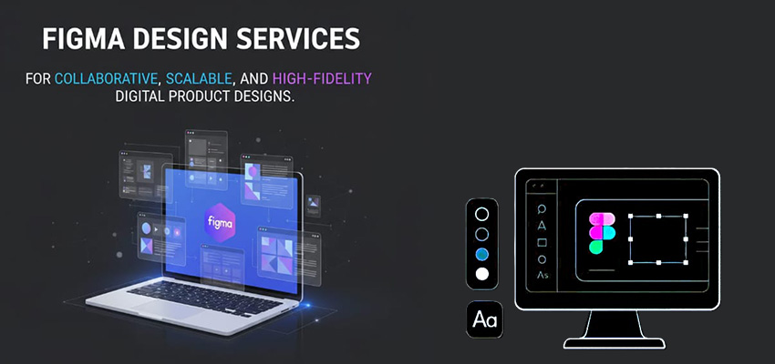Figma Design Services for Collaborative, Scalable, and High-Fidelity Digital Product Designs