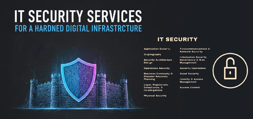 IT Security Services for a Hardened Digital Infrastructure