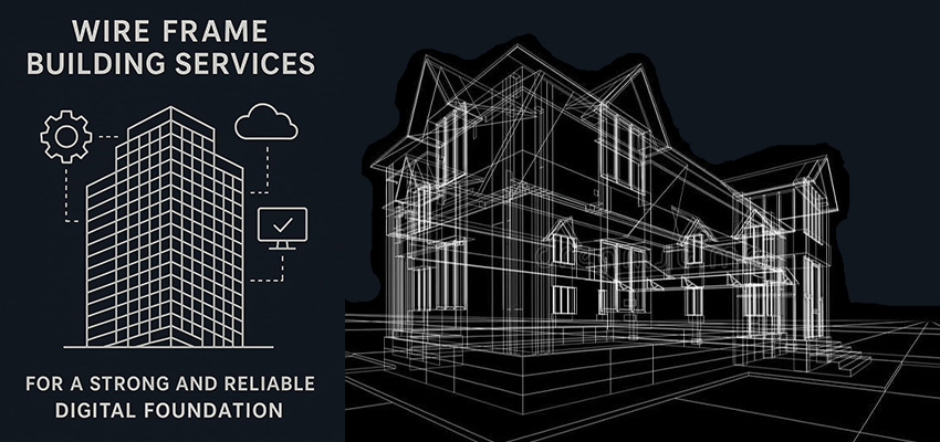Wireframe Building Services for a Strong and Reliable Digital Foundation