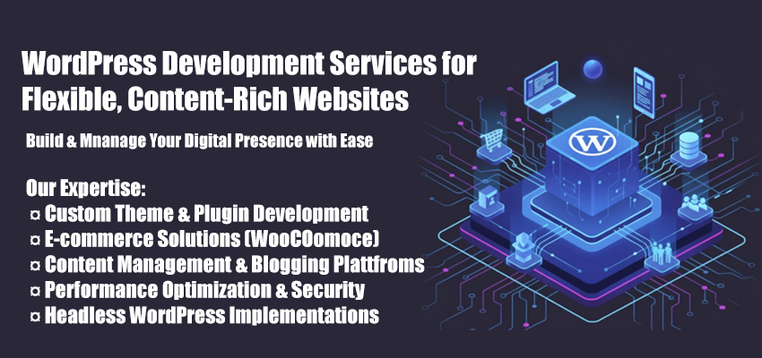 WordPress Development Services for Flexible, Content-Rich Websites