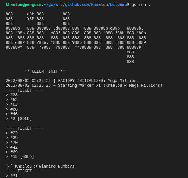 Bitdump