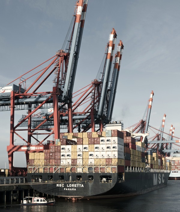 Port logistics image