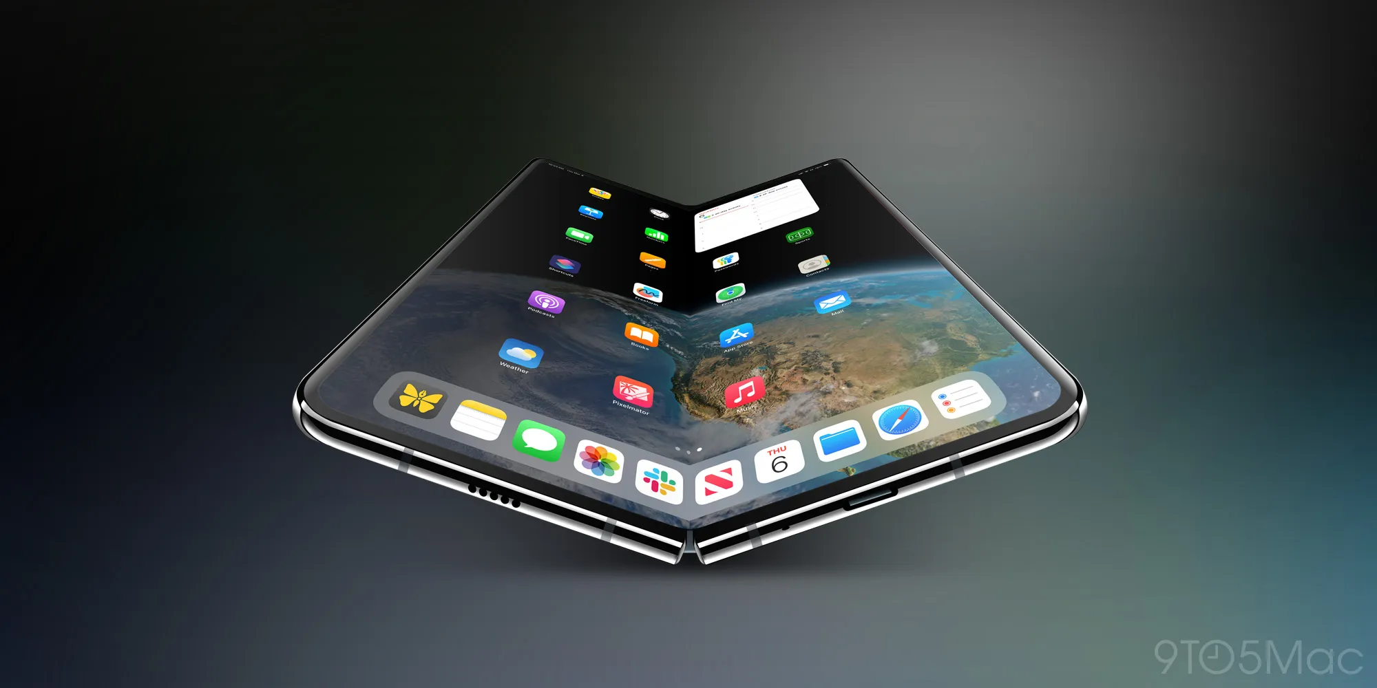 Apple's Foldable tertiary lifestyle or box shot