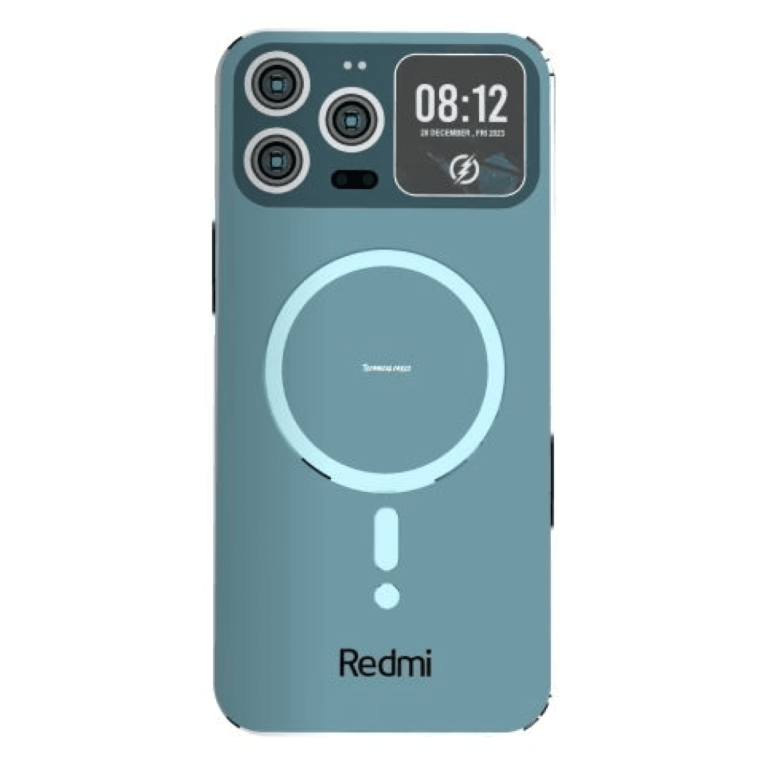 Redmi smartphone with rear display