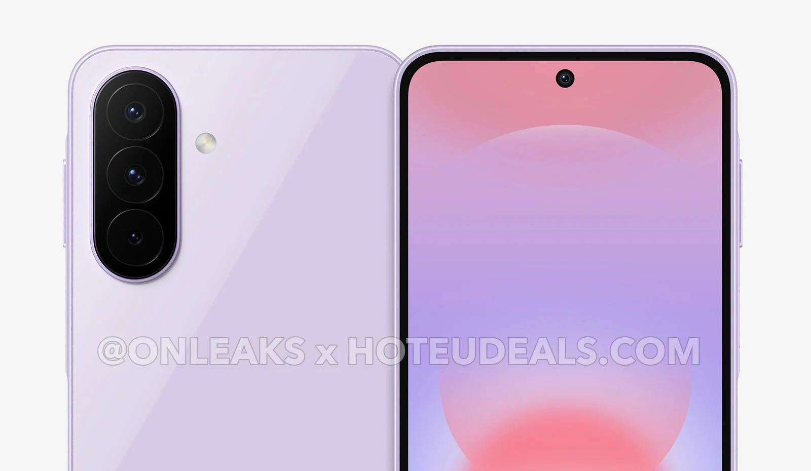 Side profile of Samsung Galaxy A25