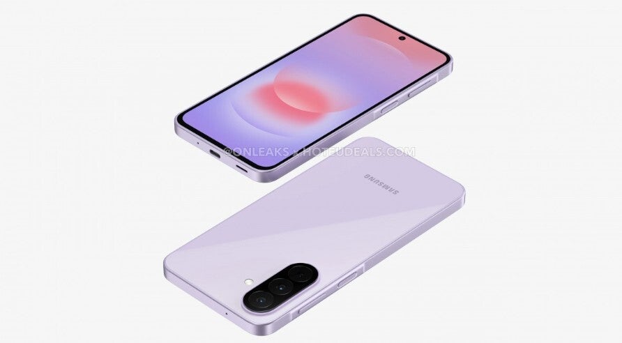 Samsung Galaxy A25 from the back