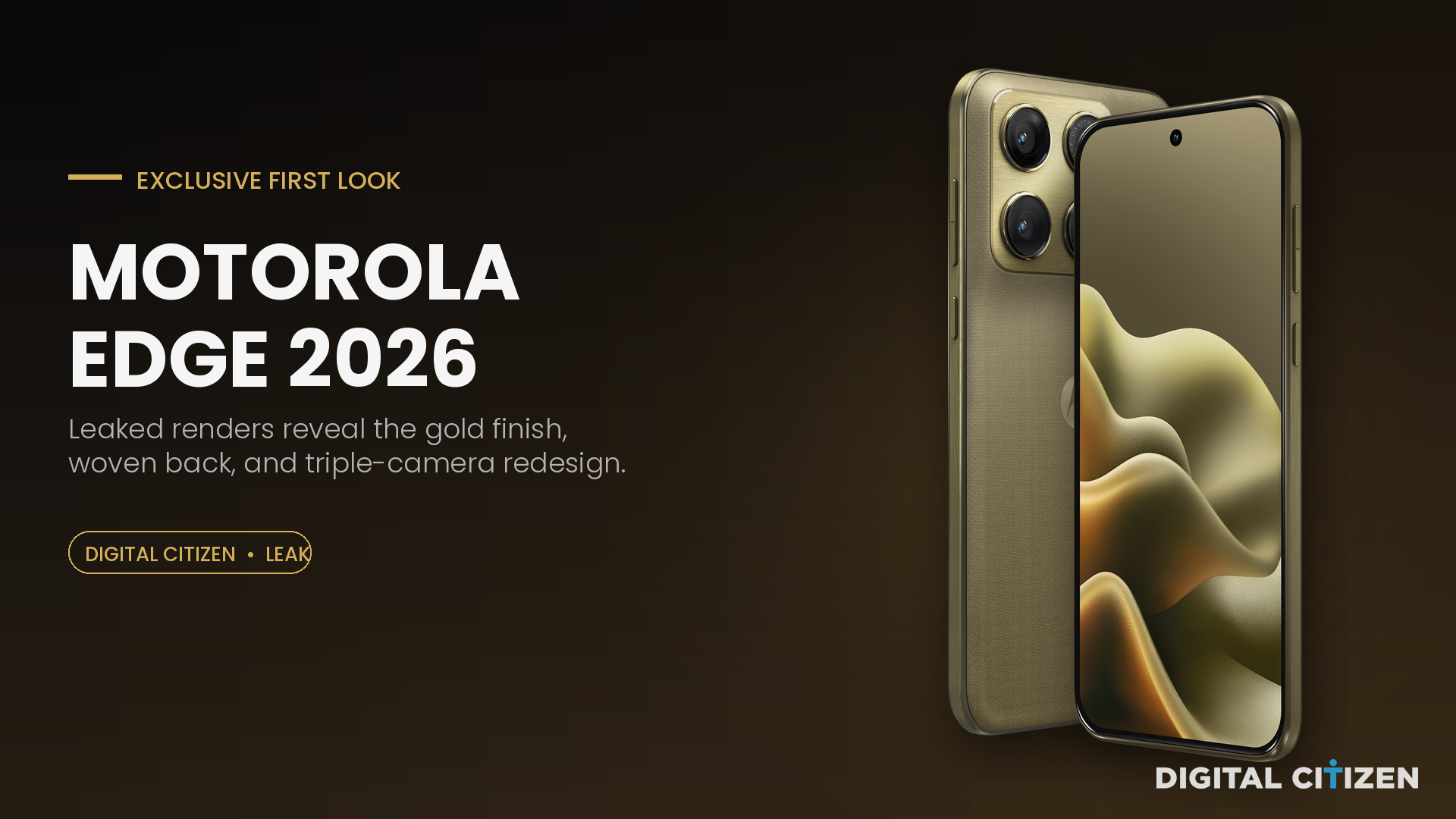Motorola Edge 2026 leaked render