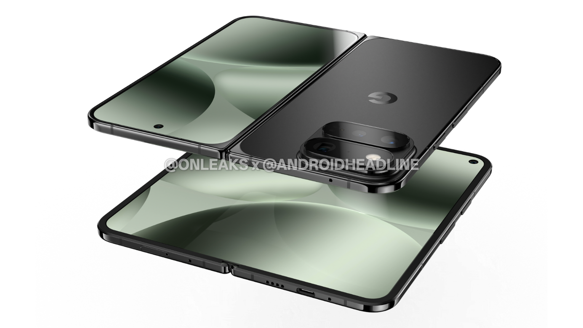 Google Pixel Fold phone render