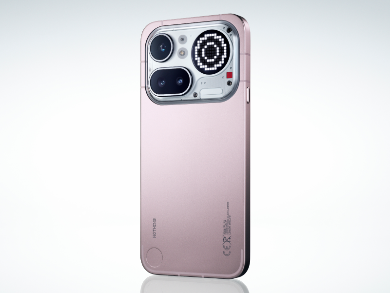 Pink CMF by Nothing smartphone
