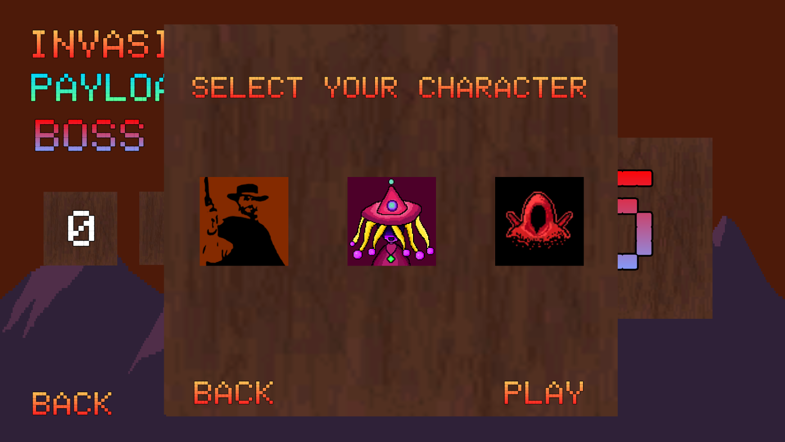 Character Selection