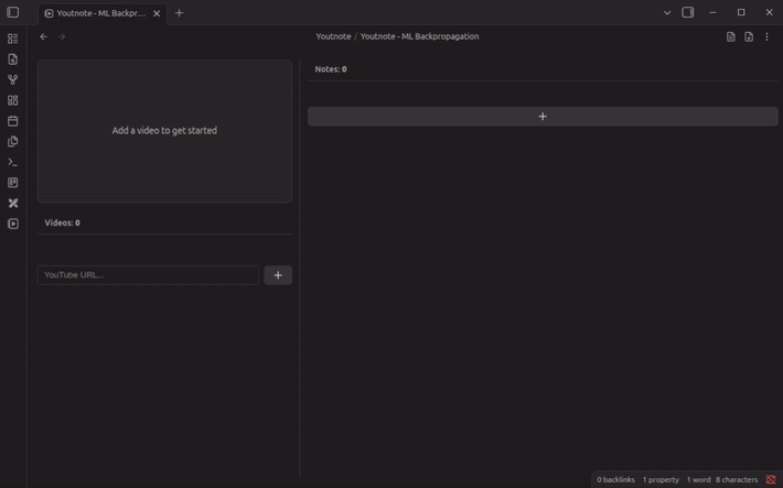 Add videos and notes