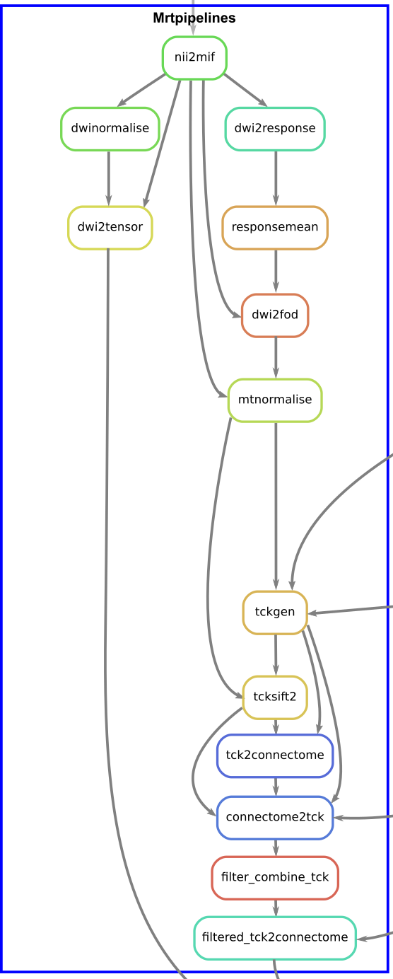 Mrtrix workflow