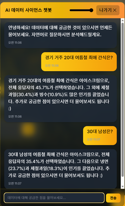 AI 챗봇