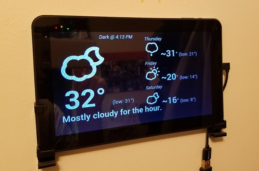 Weather Tablet