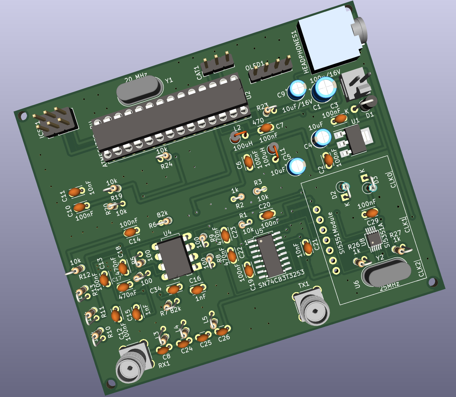 PCB-Rendering