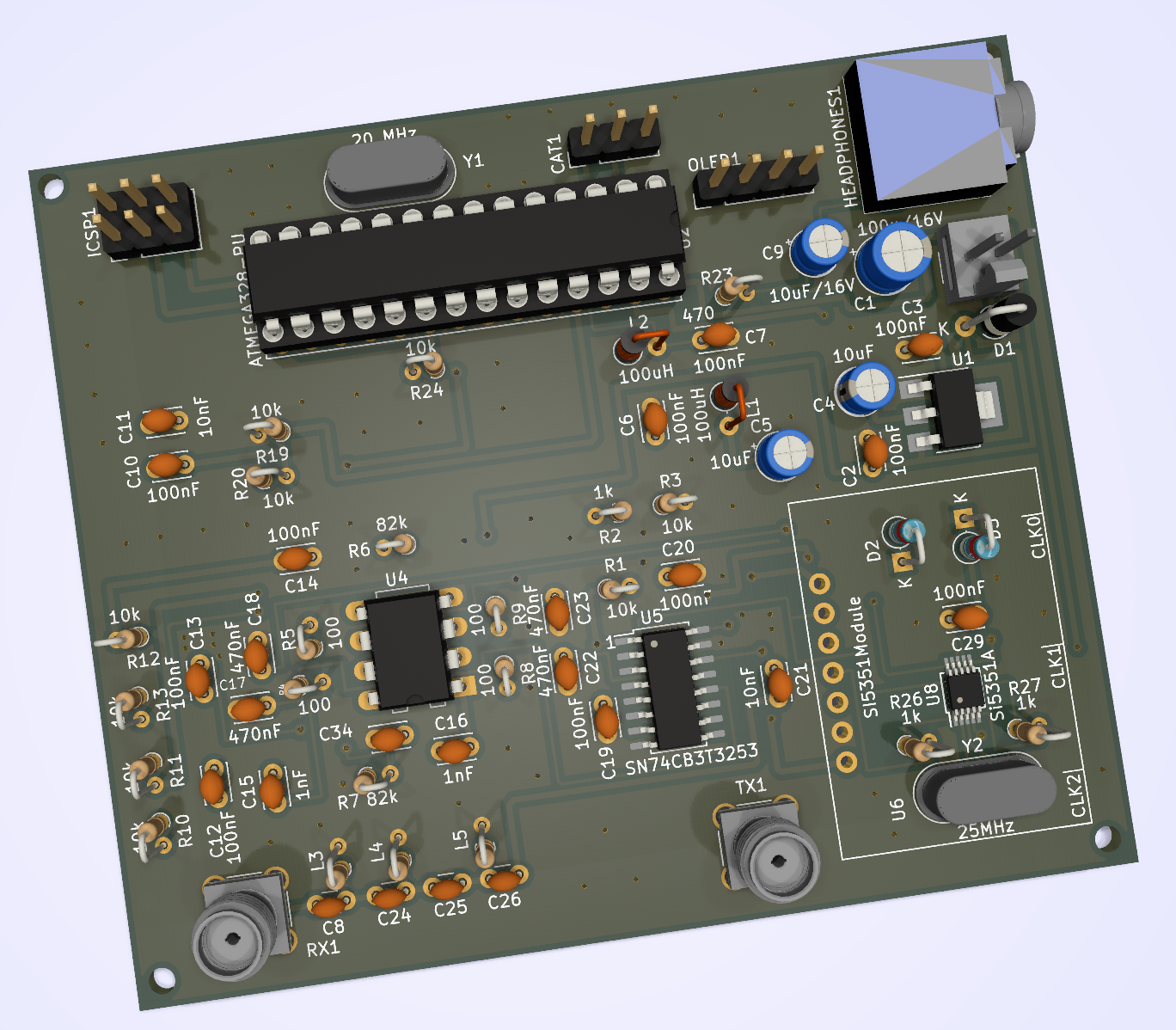 PCB-Rendering