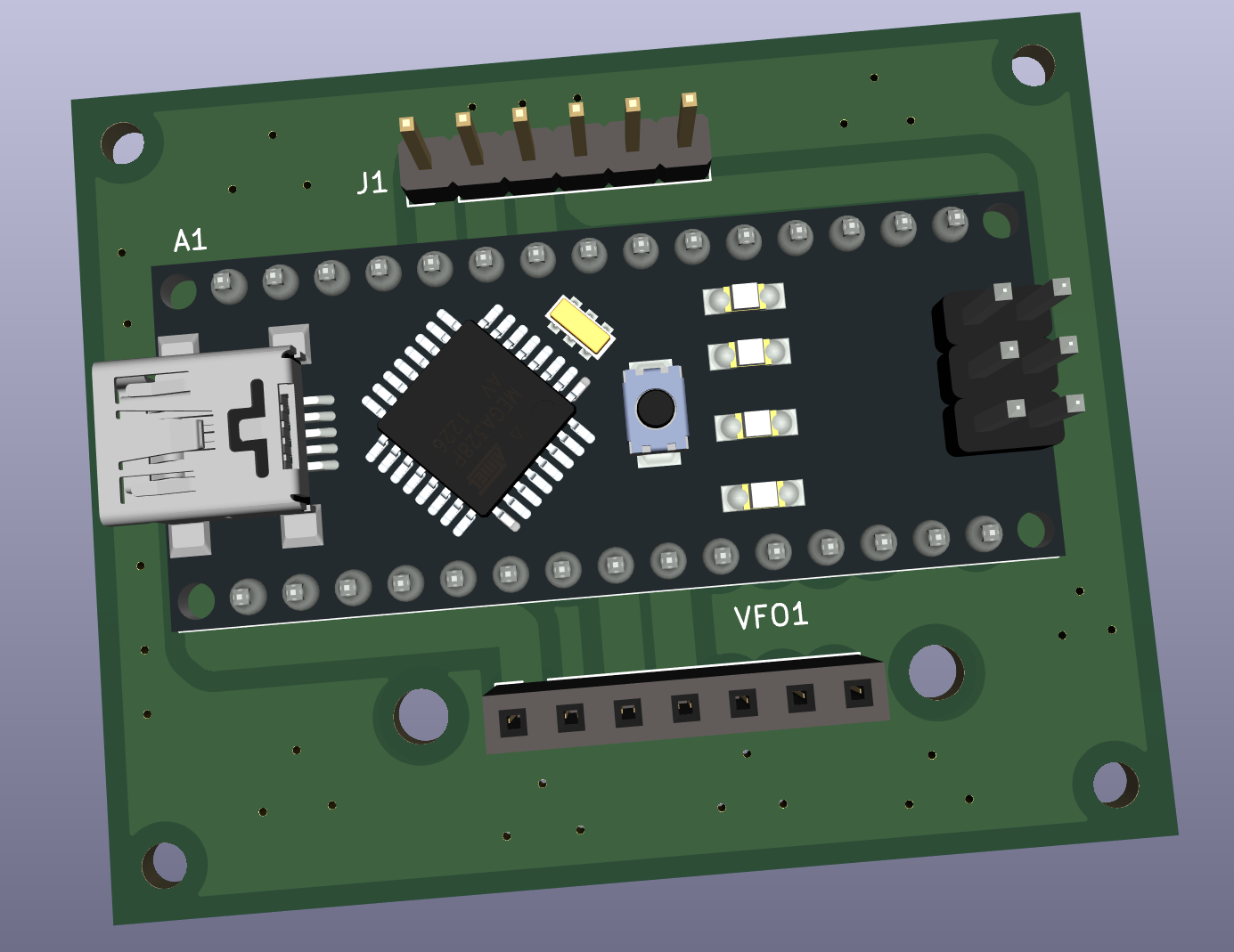 PCB-Rendering