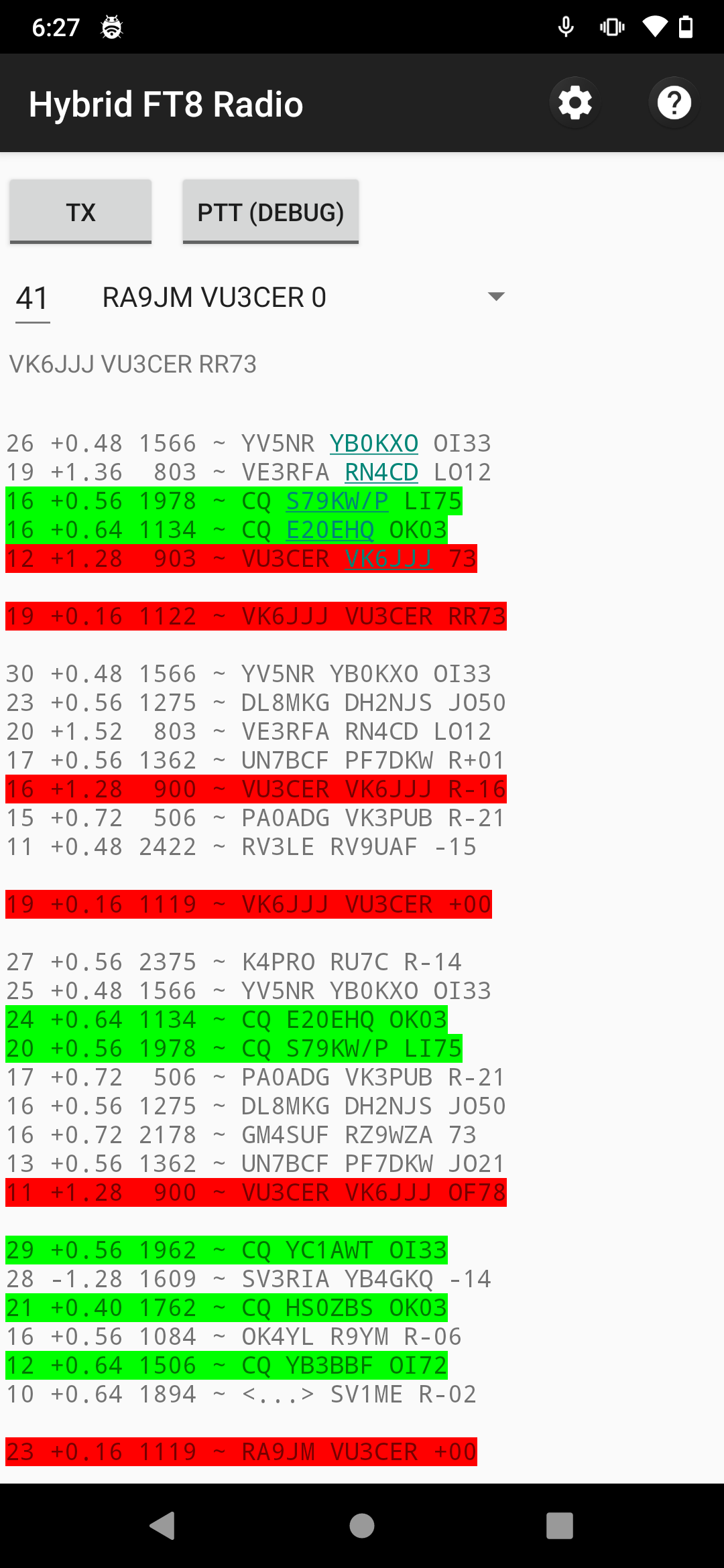 Android QSO