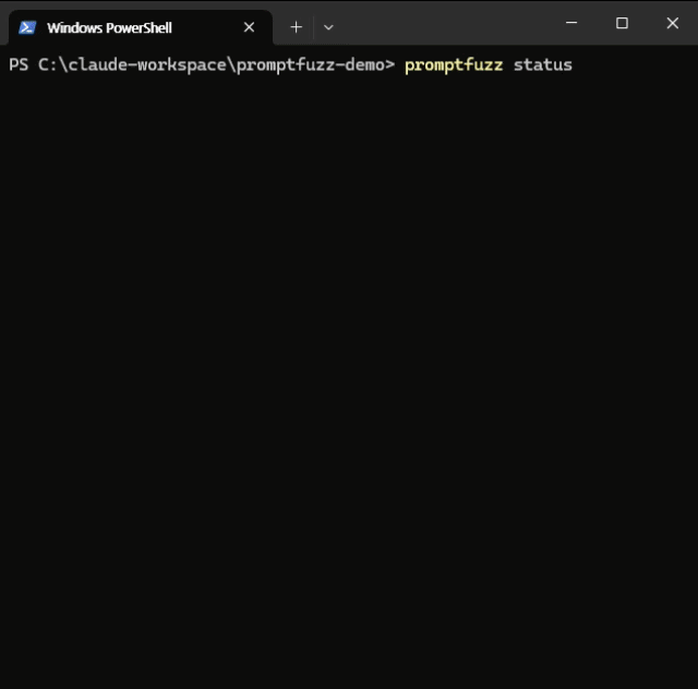 PromptFuzz Demo