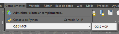 plugins menu
