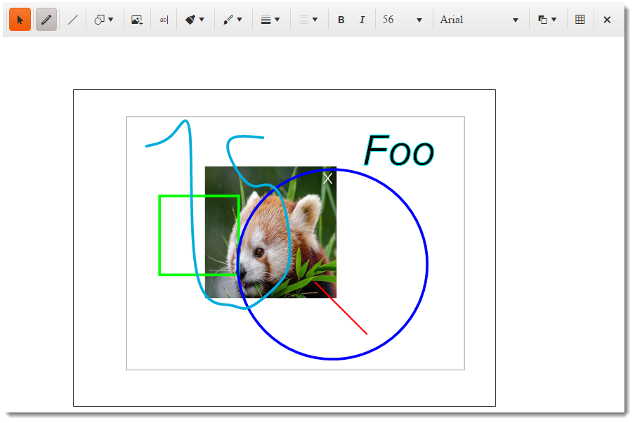 Vector Drawing Widget