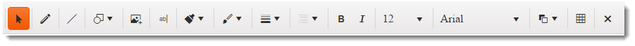 Vector Drawing ToolBar
