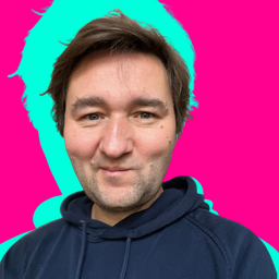 Avatar mit Fuchsia-Hintergrund (256x256px)