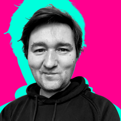 Avatar Graustufen Fuchsia (512x512px)