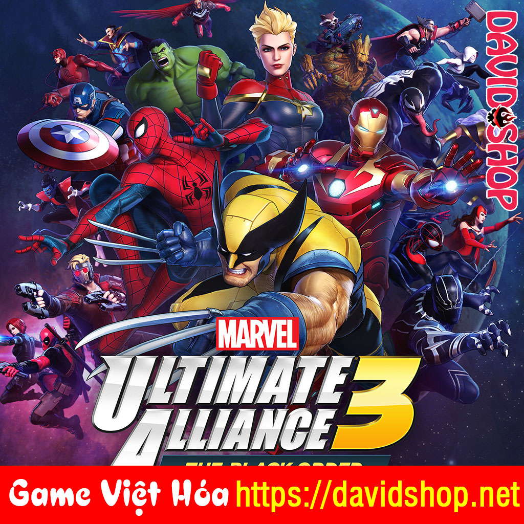 MARVEL ULTIMATE ALLIANCE 3: The Black Order [Viet Hoa]