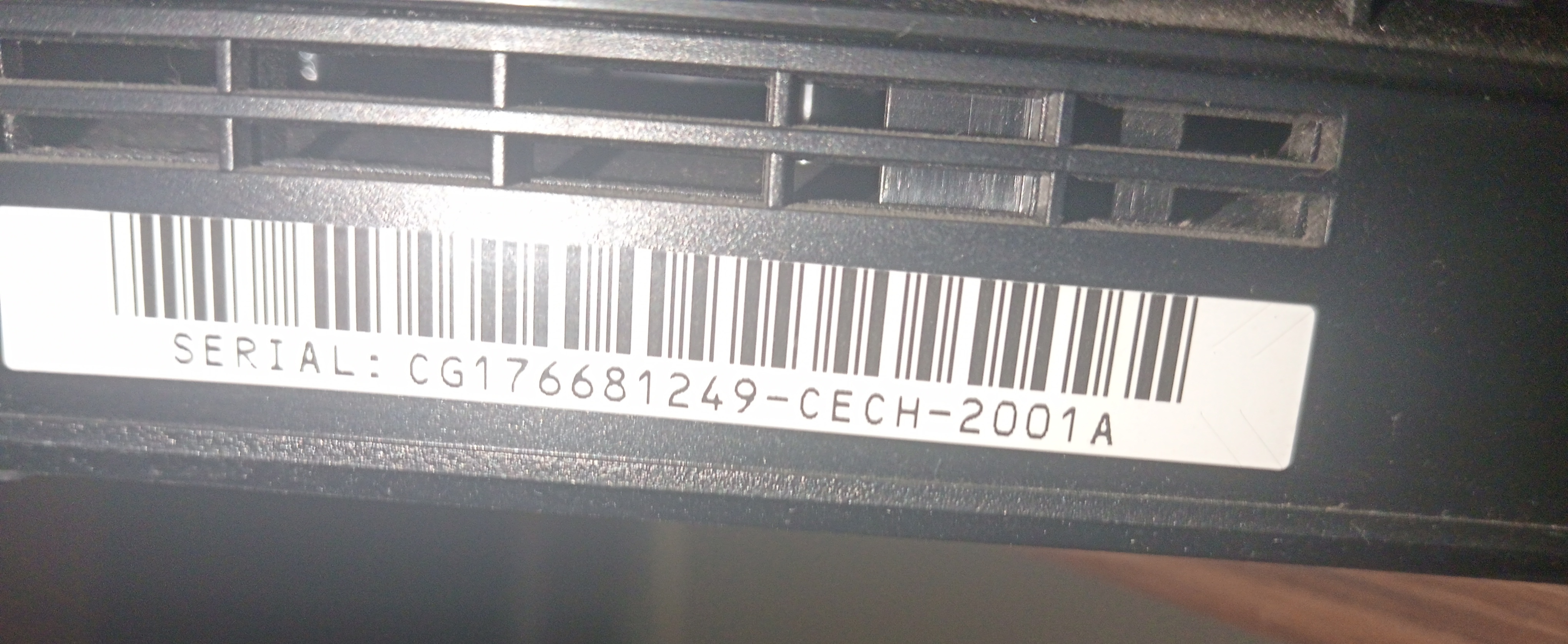 Model Number Location