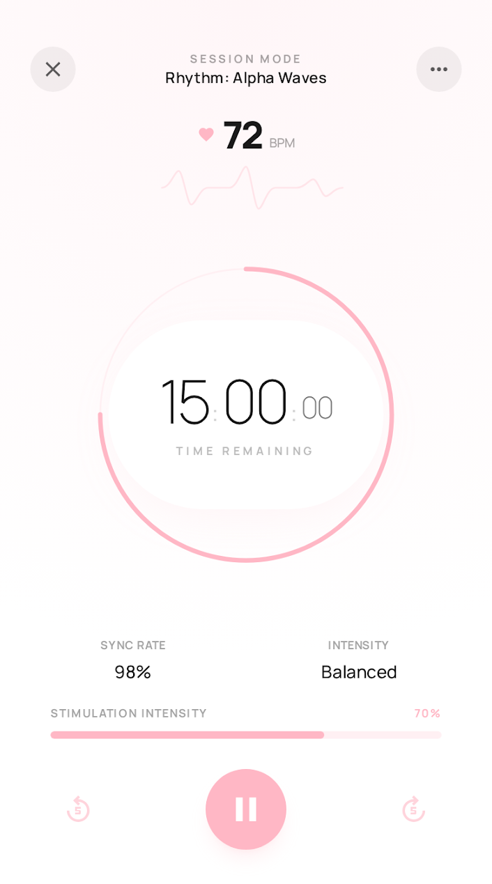 Pattern Generation Screen - Listening